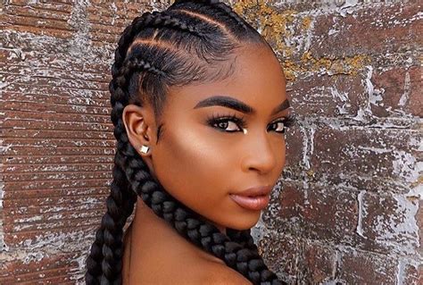 Feed Ins Braids, Feed In Braids In Cornrow, Anders 19 Entwürfe | lupon ...