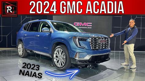 The 2024 GMC Acadia Denali Is A Stretch Out Yukon Like 3-Row Family SUV ...