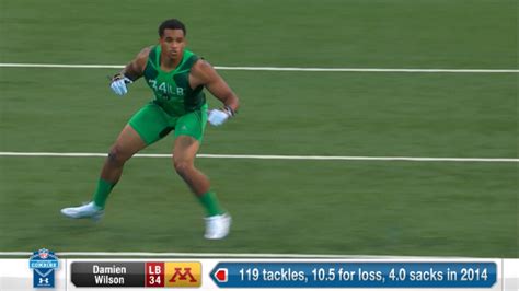 Damien Wilson NFL Combine Workout