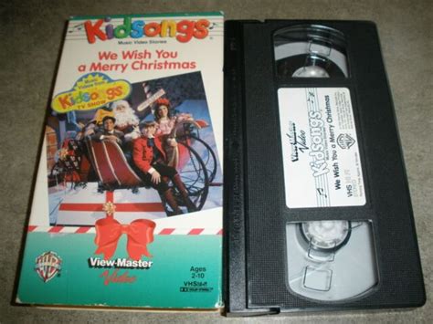 Vhs Kidsongs We Wish You A Merry Christmas Vhs 1992 Vhs Tapes | Images and Photos finder