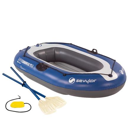 Coleman Super Caravelle 2-person Inflatable Boat with Oars and Pump ...