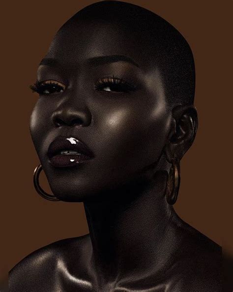 How Nyakim Gatwech Resets Beauty Standards with Her Dark Skin