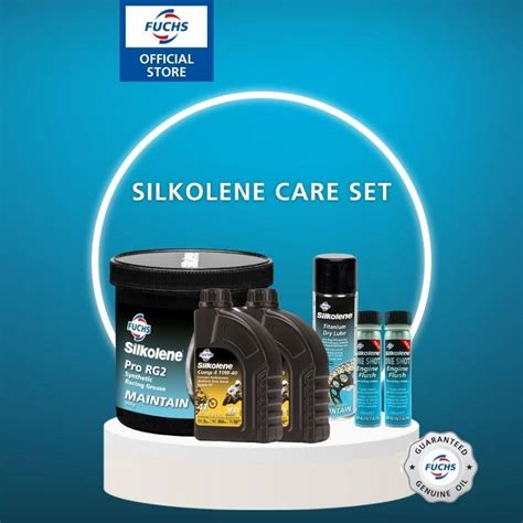 Silkolene Motorcycle Care Set with Silkolene Comp Engine Oil ...