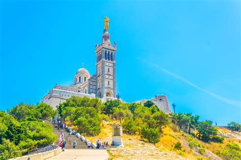 Basilique Notre-Dame de la Garde in Marseille - An Imposing Basilica on ...