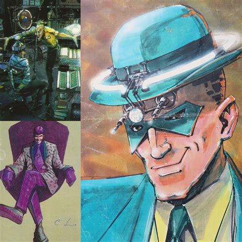 Riddler’s concept art for Batman Forever (1995) : batman