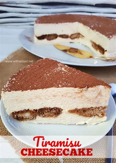 Tiramisu Cheesecake (No-Bake) | With A Blast