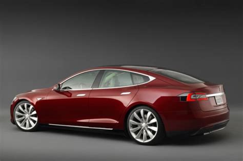 2013 Tesla Model S Pictures: Red Model S Driving | U.S. News