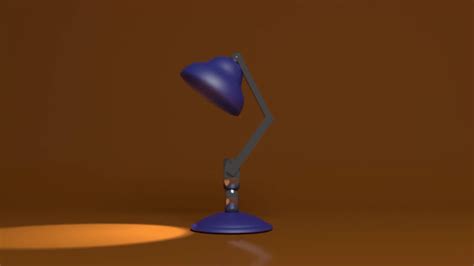 Animated lamp from Pixar in Blender - YouTube