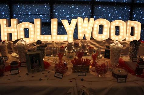 Hollywood Birthday Party Ideas | Photo 8 of 16 | Hollywood birthday ...