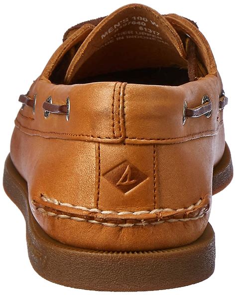 Sperry Mens Top Sider Leather Closed Toe Boat Shoes, Sahara, Size 12.0 YDTT | eBay