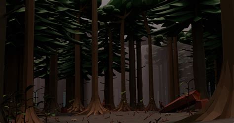 ArtStation - Low Poly Forest Trees | Game Assets