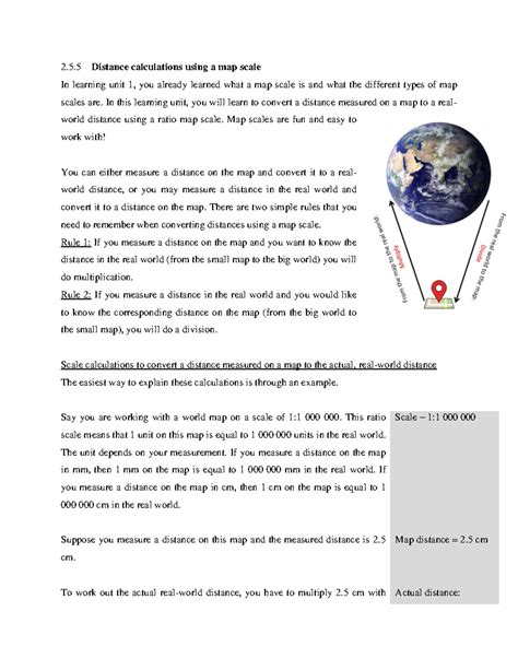 Map scale examples - Summary Introduction to Geographic Information ...