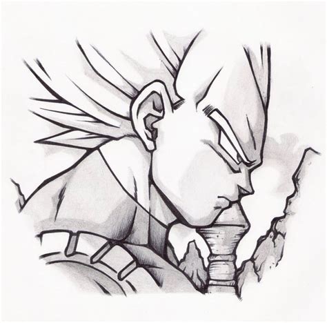 Vegeta | Dragon ball artwork, Dragon ball super art, Sketches