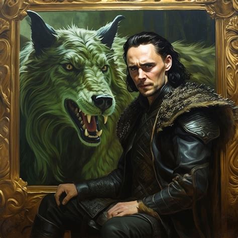 ArtStation - Loki and Fenrir