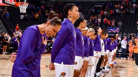 WNBA star Brittney Griner to stand for anthem after being 'stripped of her essential American ...