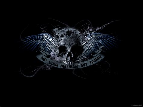 Skulls And Guns Wallpaper - WallpaperSafari