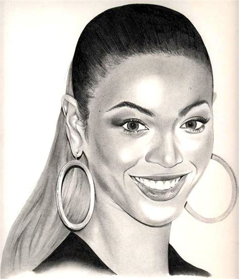 Beyonce Drawing by Kane Leinonen