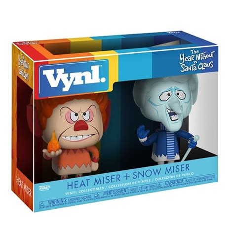 Heat Miser + Snow Miser - Vynl. Figure 2-Pack | at Mighty Ape NZ