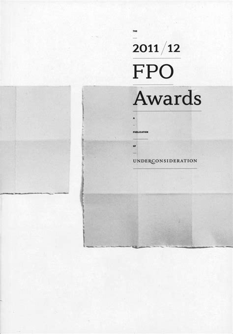 FPO Awards: Past Winners