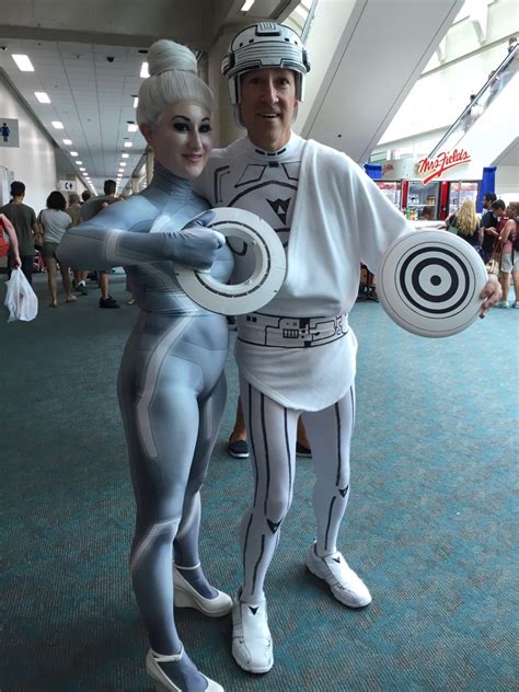 Tron (1982) Kevin Flynn costume, by David March Fleming, for the 2016 San Diego Comic-Con | RPF ...