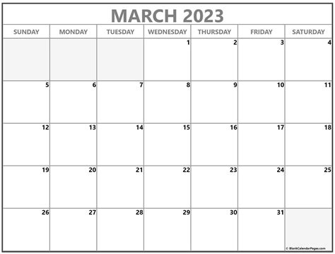 2023 monthly calendar printable - erebooks