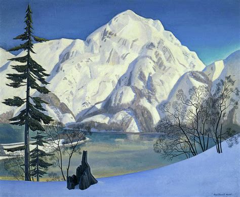 Alaska, View from Fox Island in Winter, 1919 Painting by Rockwell Kent | Pixels