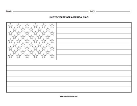 American Flag Coloring Pages