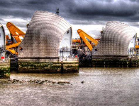 River Thames Flood Barrier - East London History, Facts About The East End