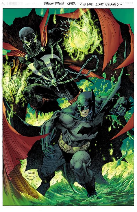 Batman Spawn: DC's Jim Lee Reveals Dynamic Cover Art for the Superhero ...