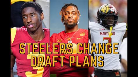 Steelers Draft Plans Beginning to Change - YouTube