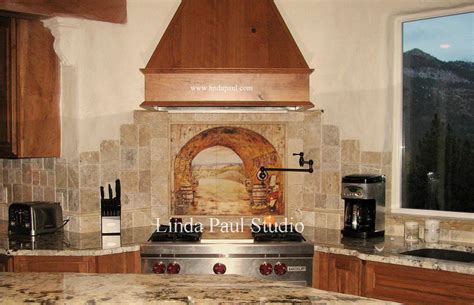 Tuscan Backsplash - Tile Wall Murals - Tiles Backsplashes