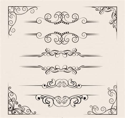 Swirl Border Vector at Vectorified.com | Collection of Swirl Border Vector free for personal use