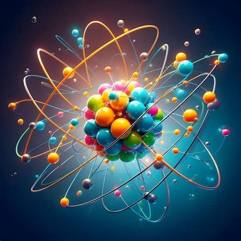 Premium Photo | Atomic structure in 2024 | Science images, Biology facts, Science art