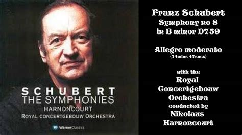 FRANZ SCHUBERT - Unfinished Symphony No 8 in B minor D759 - Royal Concertgebouw/Nikolaus ...