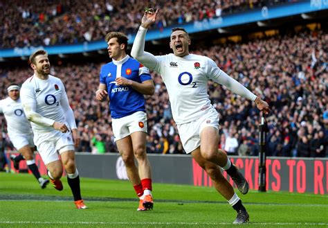 England 44-8 France result, Six Nations 2019 rugby report: Jonny May hat-trick in bonus point ...