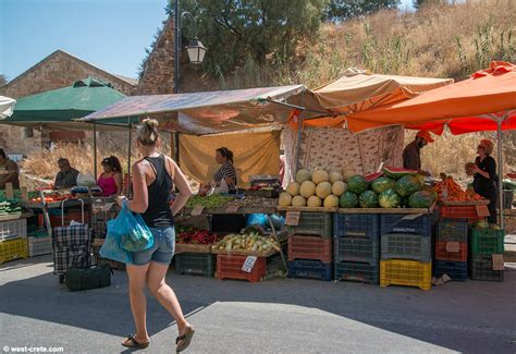 Street markets of Chania