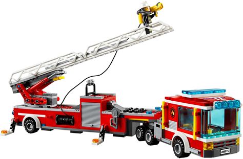 LEGO City 60112 pas cher - Le grand camion de pompiers