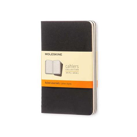 Moleskine Cahier Journals i pocket-størrelse.