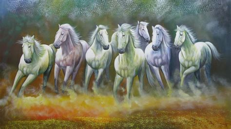 7 Vastu reasons to hang a Seven Horses painting in your home ...