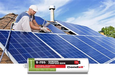 silicone sealant for solar panels | Bondzil