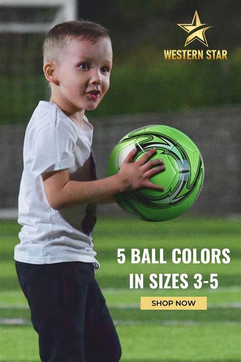 Western star soccer balls 5 colors in sizes 3 4 5 durable thick 4 ply retains shape air – Artofit