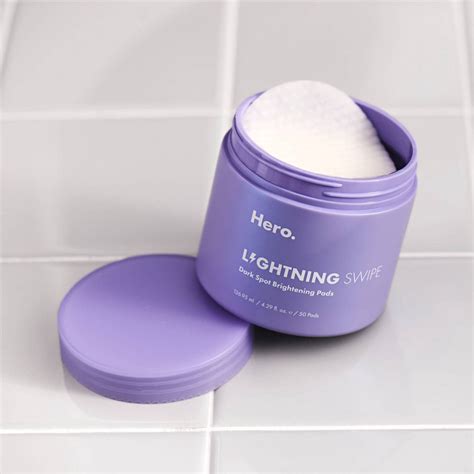 Hero Cosmetics Lightning Swipe Dark Spot Brightening Pad - 50ct 50 ct | Shipt