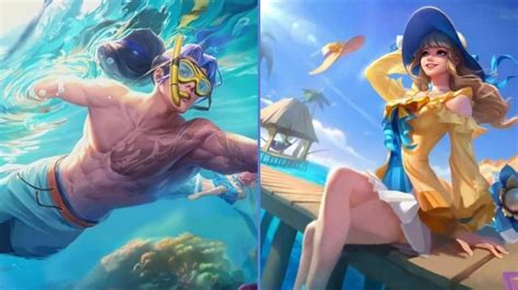 Combat the heat with these cool Mobile Legends summer limited skins | ONE Esports