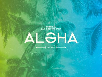 ALOHA logo design by ZO FRIS | Tristan Sio - Dribbble