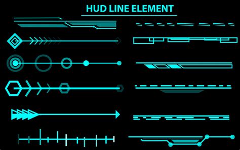 HUD Line Element