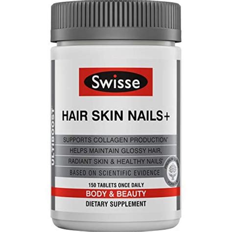 Swisse Ultiboost Hair Skin Nails Supplement - Premium Beauty ...