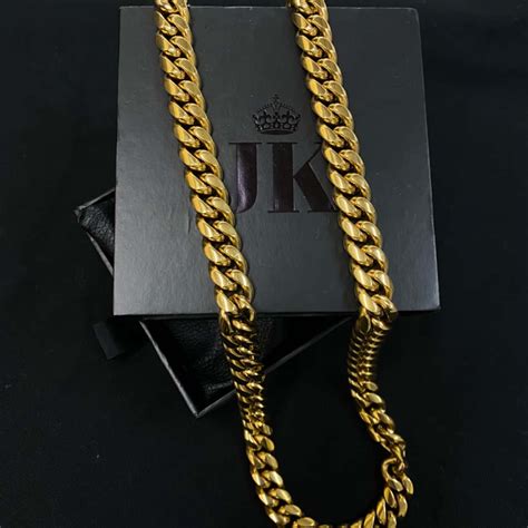 Jewellery Kings Mens Necklaces Gold (s)