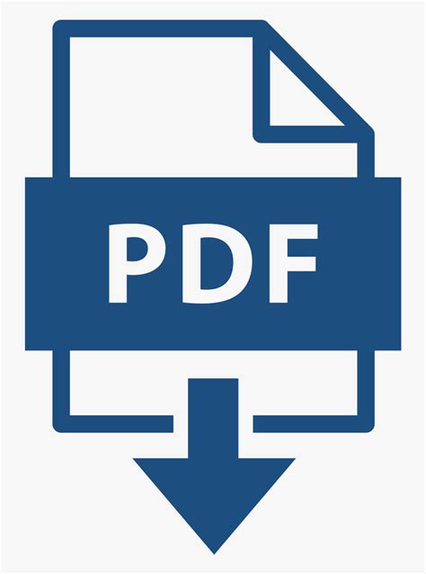 Download Pdf Icon Svg Clipart , Png Download - Pdf Download Svg Icon ...