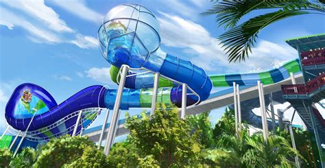 New Family Raft Slide "Ray Rush" Coming to Aquatica Orlando in Spring 2018 | Chip and Company ...