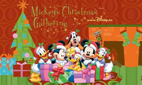 Beautiful Mickey Mouse Disney Christmas Wallpaper Desktop Photos